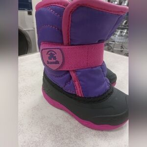 Kamik Kids' Purple and Pink Snow Boots